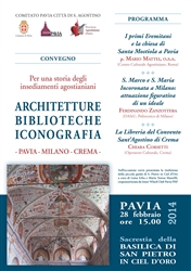 Convegno di studi storico-artistici a Pavia Convegno di studi storico-artistici a Pavia